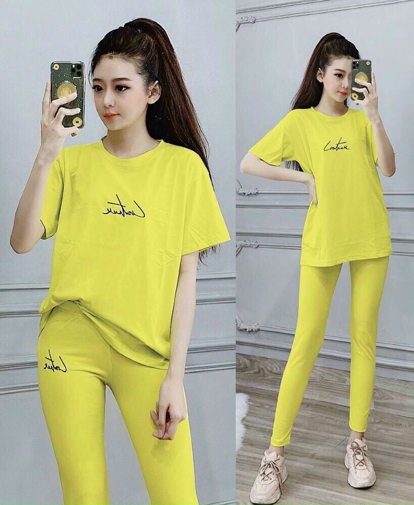 Set Bộ Form Rộng Chữ Thêu - SB